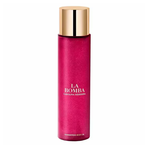 La Bomba (Carolina Herrera) 150ml | R$ 469,90 - fugindo um pouco da categoria de body splash, mas ainda dentro da proposta de perfumação leve pós-banho, o Body Oil Shimmering La Bomba, da Carolina Herrera, aparece como opção de luxo
