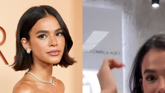 Mais curto ainda! Bruna Marquezine diminui comprimento dos cabelos, adota corte french bob e ganha elogios: ‘Meu sonho de curtinho’; veja resultado