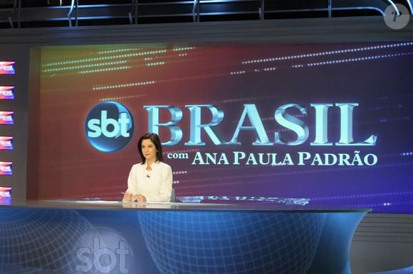 Ana Paula Padrão foi contratada da Globo, Band e SBT, onde lançou o 'SBT Brasil'