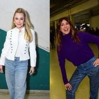 Jeans, couro, muito brilho e fantasia de Paquita: Xuxa Meneghel estreia turnê 'O Último Voo da Nave' com famosas na plateia; veja fotos dos looks!