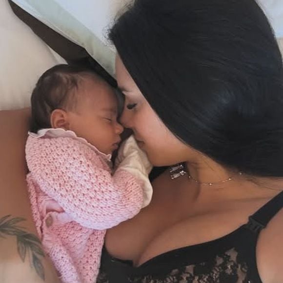 Mel é a segunda filha de Bruna Biancardi e Neymar