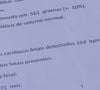 A mãe entregou exames em que mostram que ela fez pré-natal acreditando estar grávida de gêmeas, mas na hora do parto só tinha uma bebê.