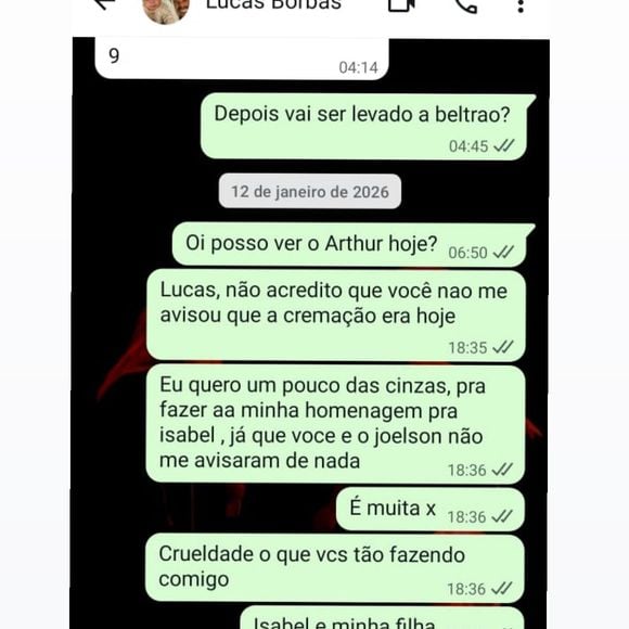 Mãe de Isabel Veloso aponta que não foi comunicada da cremação da filha