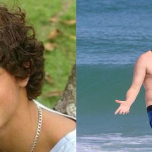 Ele foi um dos maiores galãs da Globo nos anos 2000 e sumiu da TV; hoje está irreconhecível e deu o que falar em fotos surfando