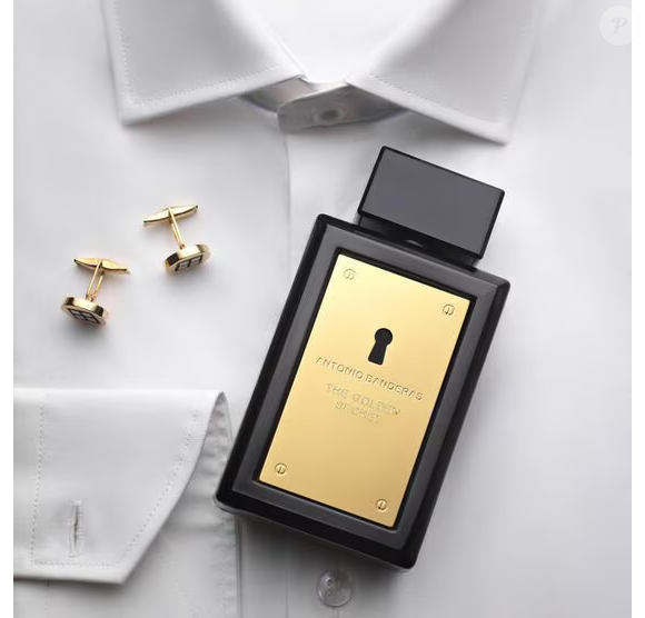 The Golden Secret (Antonio Banderas) - 30ml | R$104,00 - Embora masculino, o perfume, também chama atenção de muitas mulheres que apreciam fragrâncias intensas e misteriosas