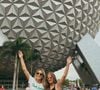 Rafaella Justus está na Disney com Ticiane Pinheiro e a irmã, Manuella, fruto do casamento da apresentadora com César Tralli