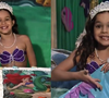 Aos 8 anos, Bruna Marquezine teve festa de Pequena Sereia com cobertura da Globo - e as imagens são encantadoras