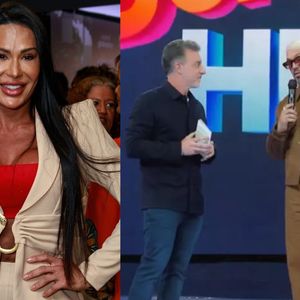Globo deve transmitir 1º encontro de Gracyanne e Belo na TV neste domingo (23); 'missão' deve ficar com Luciano Huck, já detonado pela musa fitness em polêmica