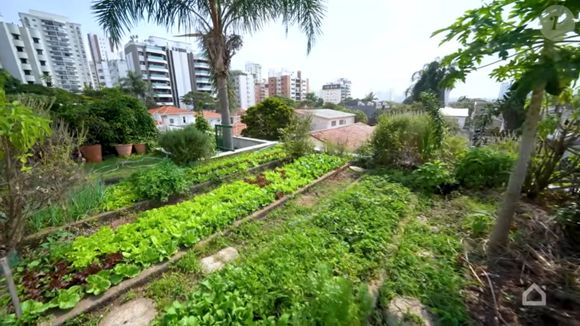 Casa de luxo que pertenceu ao jogador Lucas Moura chama atenção pela horta suspensa, jardim de inverno e coleta de água para reuso com capacidade de 16 mil litros
