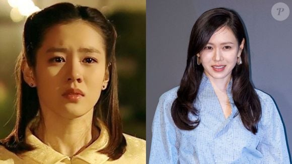 Antes e depois das atrizes de dorama: Son Ye-jin em 'Delicious Proposal' (2001) e hoje, aos 43 anos