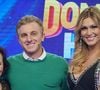 Luciano Huck é o apresentador da atração dominical 'Domingão com Huck', da TV Globo.