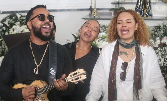 Ao encontrar a irmã, Lucinha Nobre, durante o velório de Anita Nobre, Dudu Nobre protagonizou um momento de forte emoção diante da perda da mãe