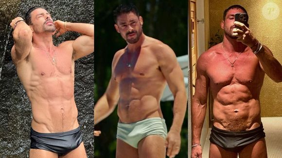 Muito além de 'Vale Tudo': 10 vezes em que Cauã Reymond causou com volumão de sunga dentro e fora das novelas