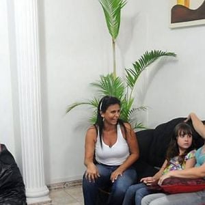 Gretchen participou do reality show ‘Troca de Família’ em 2010 e viveu uma semana na casa da família Cincea