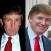 O antes e depois de Donald Trump em quase 50 anos de fama: 40 fotos do presidente dos EUA, hoje com 78, vão te surpreender