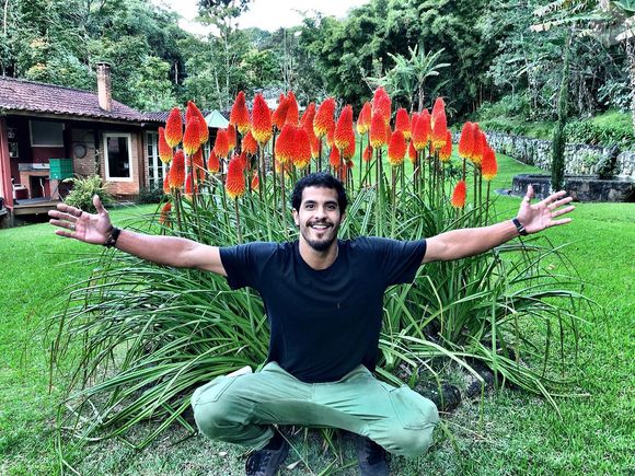 Filhos de Marcello Novaes amam o local e constantemente aparecem aproveitando suas instalações