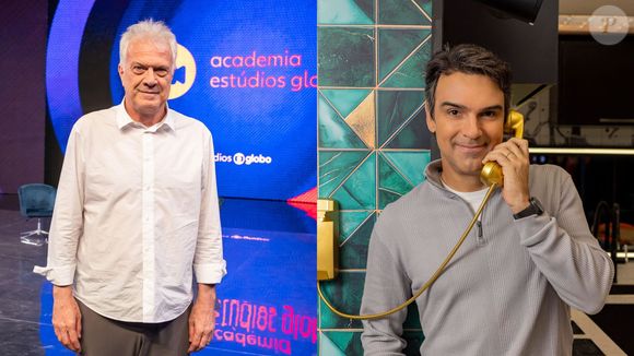 Pedro Bial e Tadeu Schmidt têm muito mais em comum do que o Big Brother Brasil