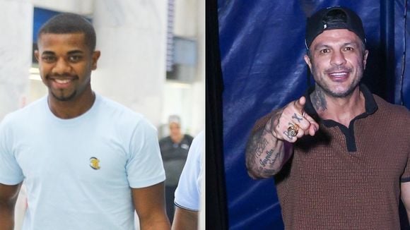 Tá fácil não, Davi Brito! Campeão do 'BBB 24' é zoado sem dó por Bambam antes de luta contra vencedor do 'BBB 1': 'Vai sair de ambulância'