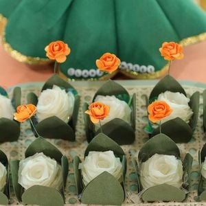 Os docinhos personalizados, ricamente decorados com temas de ‘Valente’, foram um show à parte, conquistando convidados pelo visual e sabor