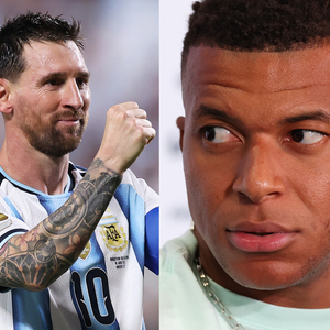 'Estou atrás. Vou continuar tentando': aos 27 anos, Mbappé reage ao recorde de Messi nas Copas e deixa recado sobre disputa histórica