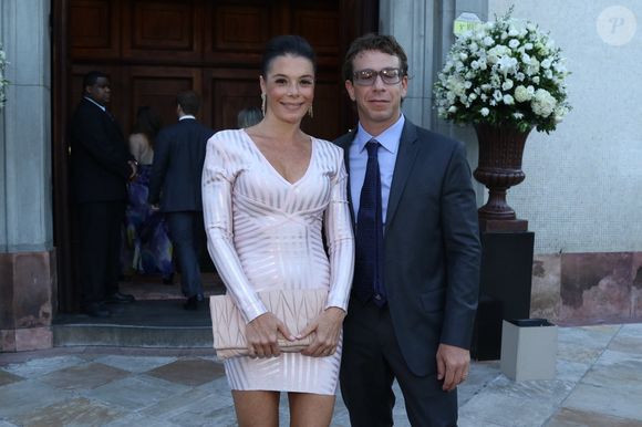 Mylla Christie é casada com o empresário Tutu Sartori, pai de seu filho, Arthur