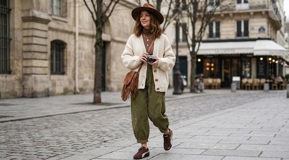 Calças bufantes, vestidos fluidos e bolsas de ráfia: veja por que o Puma Speedcat combina com as principais tendências do inverno brasileiro