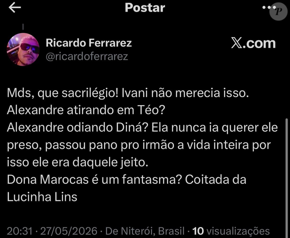 Parte da web não gostou do trailer de 'A Viagem', questionando adaptação cinematográfica da novela