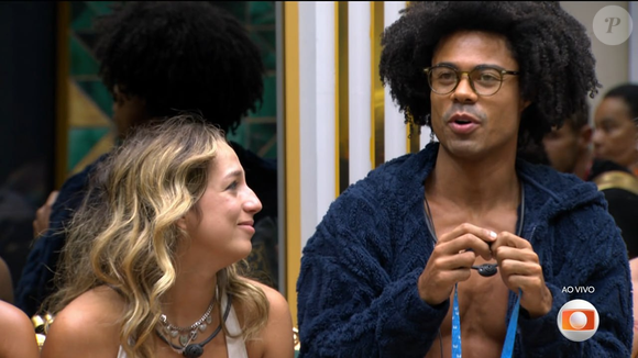 Na formação de Paredão, Breno imunizou Samira por ser o Anjo da semana no BBB 26