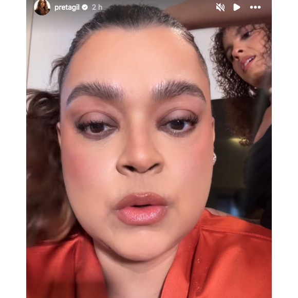 Agora de alta do hospital, Preta Gil atualizou seu estado de saúde neste sábado (15)