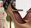 O sapato Yigit de Amina Muaddi usado por Beyoncé no Met Gala 2026 já entrou para a lista dos saltos mais comentados do ano