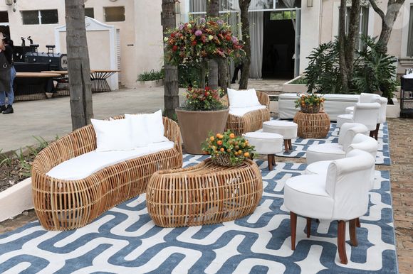 A decoração da festa pre-wedding de Giovanna Lancellotti e Gabriel David.