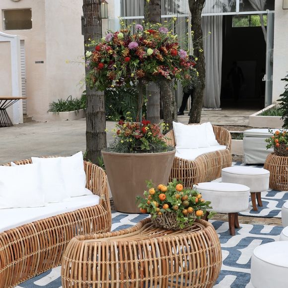 A decoração da festa pre-wedding de Giovanna Lancellotti e Gabriel David.