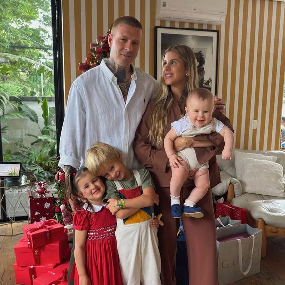Natal 2024: os looks de Shantal, Matheus Verdelho e os filhos