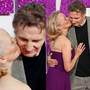 O novo amor de Pamela Anderson é famoso? Aos 58 anos, atriz dá beijo em Liam Neeson, de 73, e aumenta rumores de romance