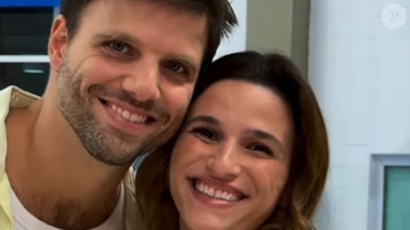 A ginasta Jade Barbosa surpreendeu os fãs ao anunciar sua primeira gravidez em junho, em um vídeo divertido ao lado do marido, Leandro.