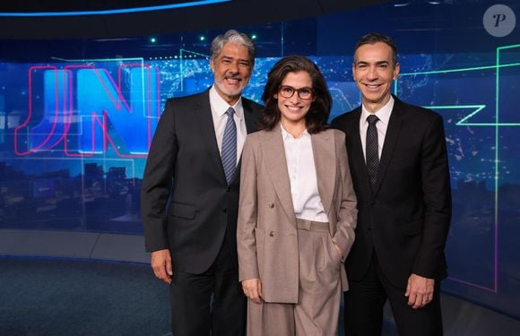 César Tralli substituiu William Bonner no 'Jornal Nacional' em 2025