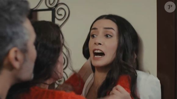 Bahar chega à conclusão que Piril teve culpa no sequestro de seus filhos e avança na milionária no capítulo da novela 'Força de Mulher' em 18 de fevereiro de 2025, terça-feira