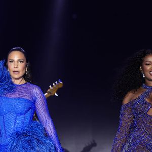 Ivete Sangalo se apresentou ao lado de Iza num show em São Paulo, no último domingo (13).
