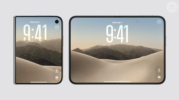A tela interna dobrável do novo iPhone Duo chega a 7,6 polegadas e é 50% maior que a tela do iPhone 18 Pro Max