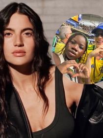 31 anos, natural de Santos e responsável por 'surto' de alegria de Títi, filha de Gio Ewbank: quem é a modelo brasileira que estrela nova campanha mundial da Calvin Klein ao lado de vocalista do BTS