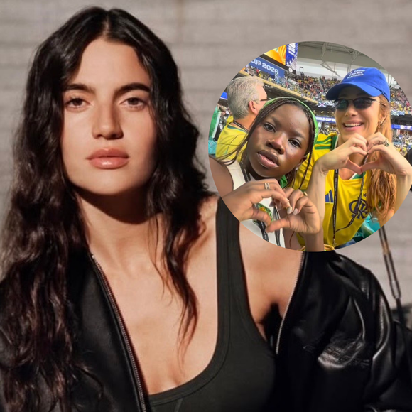 31 anos, natural de Santos e responsável por 'surto' de alegria de Títi, filha de Gio Ewbank: quem é a modelo brasileira que estrela nova campanha mundial da Calvin Klein ao lado de vocalista do BTS
