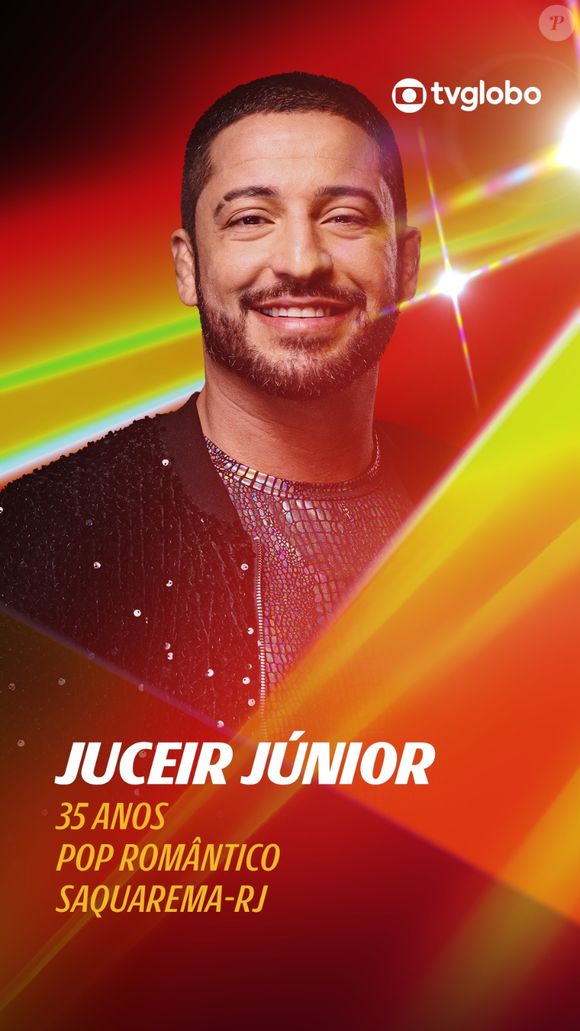 'Estrela da Casa': você talvez leve um tempinho para decorar, mas Juceir Júnior está acostumado com palco... e com coração partido. Aos 35 anos, o cantor é especialista em pop romântico e carrega duas décadas de experiência musical, além de ter sido incentivado desde cedo pelo pai, músico autodidata que fez de tudo para lhe dar uma formação completa
