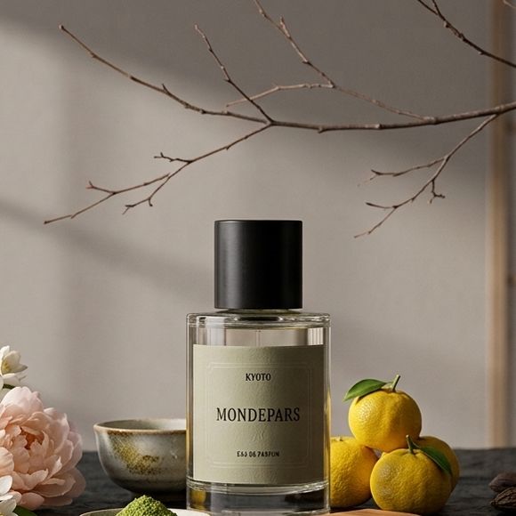 Segundo o Steal The Look, a primeira coleção de perfumes da Mondepars reúne Kyoto, Rosalee e NERO, com propostas que exploram diferentes facetas da identidade da marca