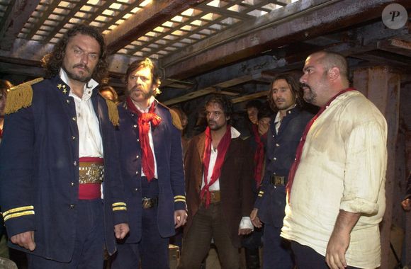 André Mattos, em 2003, na 'Casa das sete mulheres'