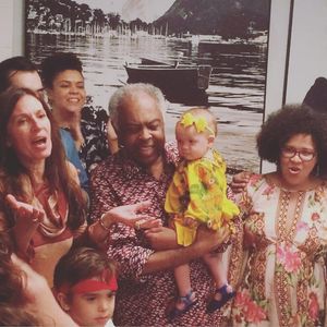 Família de Gilberto Gil: Sol de Maria é a primeira bisneta do cantor; ela é filha de Francisco Gil, e já ganhou até música em homenagem.