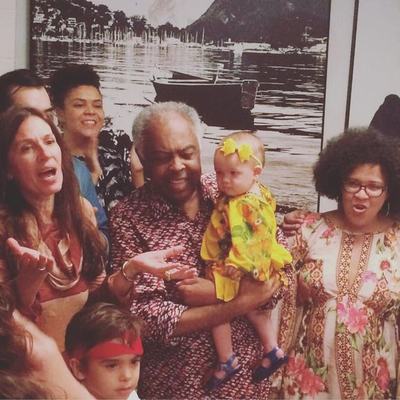 Família de Gilberto Gil: Sol de Maria é a primeira bisneta do cantor; ela é filha de Francisco Gil, e já ganhou até música em homenagem.