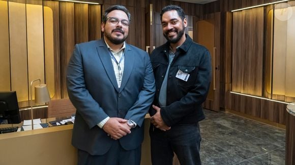 Thomas Aquino, ao lado de Luis Lobianco, em 'Vale Tudo'