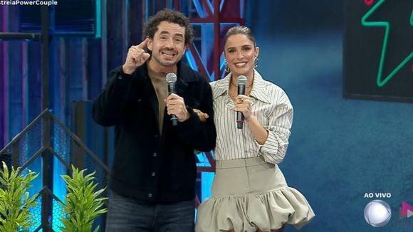 Estreia do 'Power Couple Brasil 2025' tem briga e tensão, mas novos apresentadores, Felipe Andreoli e Rafa Brites, decepcionam a web: 'Sem sal'