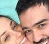 Rosanne Mulholland e Marcos Veras anunciaram a separação nas redes sociais. Os dois são pais de Davi, de 6 anos, e afirmaram que continuarão unidos como família