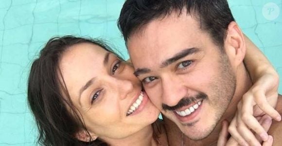 Rosanne Mulholland e Marcos Veras anunciaram a separação nas redes sociais. Os dois são pais de Davi, de 6 anos, e afirmaram que continuarão unidos como família